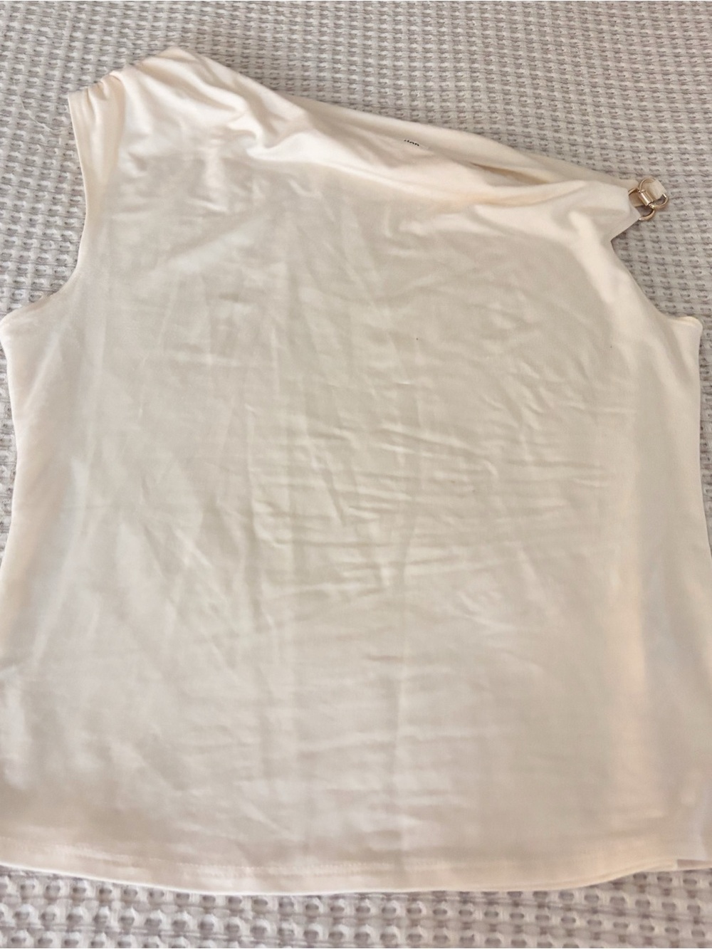 Reformation Chain Detail Off Shoulder Top